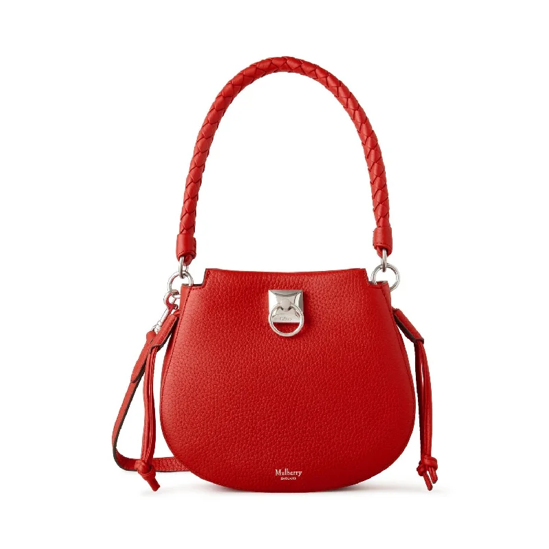 Handle bags with playful pom-poms for charm -Mini Iris Hobo