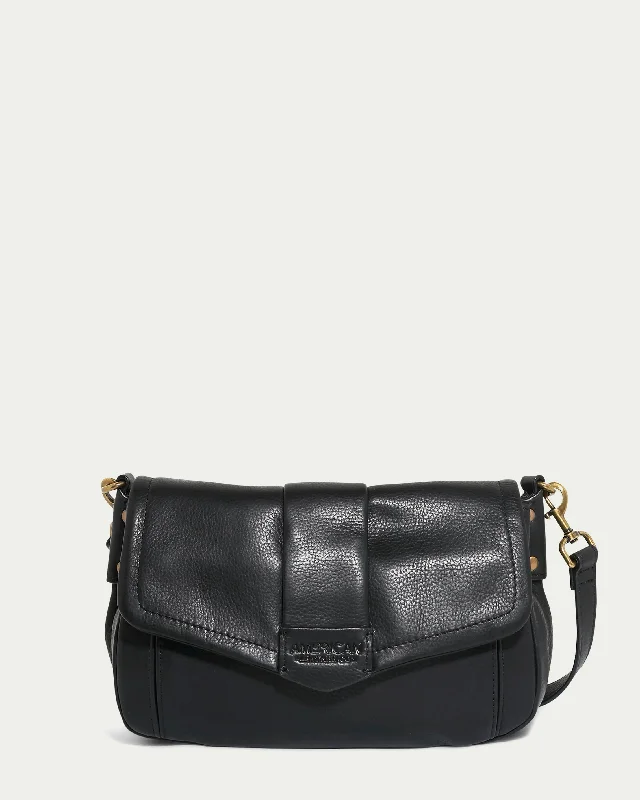 Handle bags with modern cutouts for style -Mohegan Crossbody