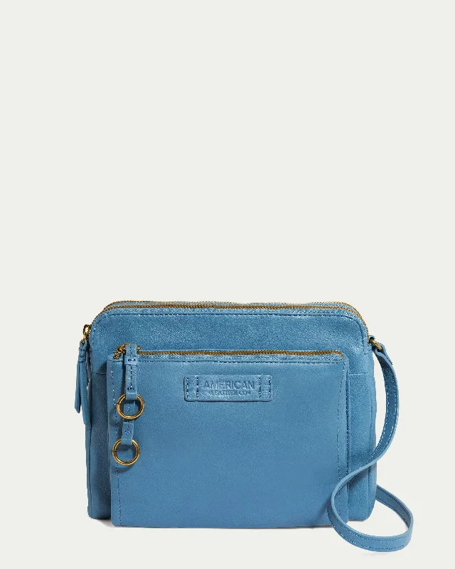 Handle bags with vintage clasps for nostalgia -York Multi Entry Crossbody